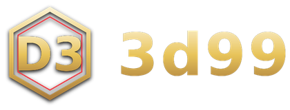 3d99 logo